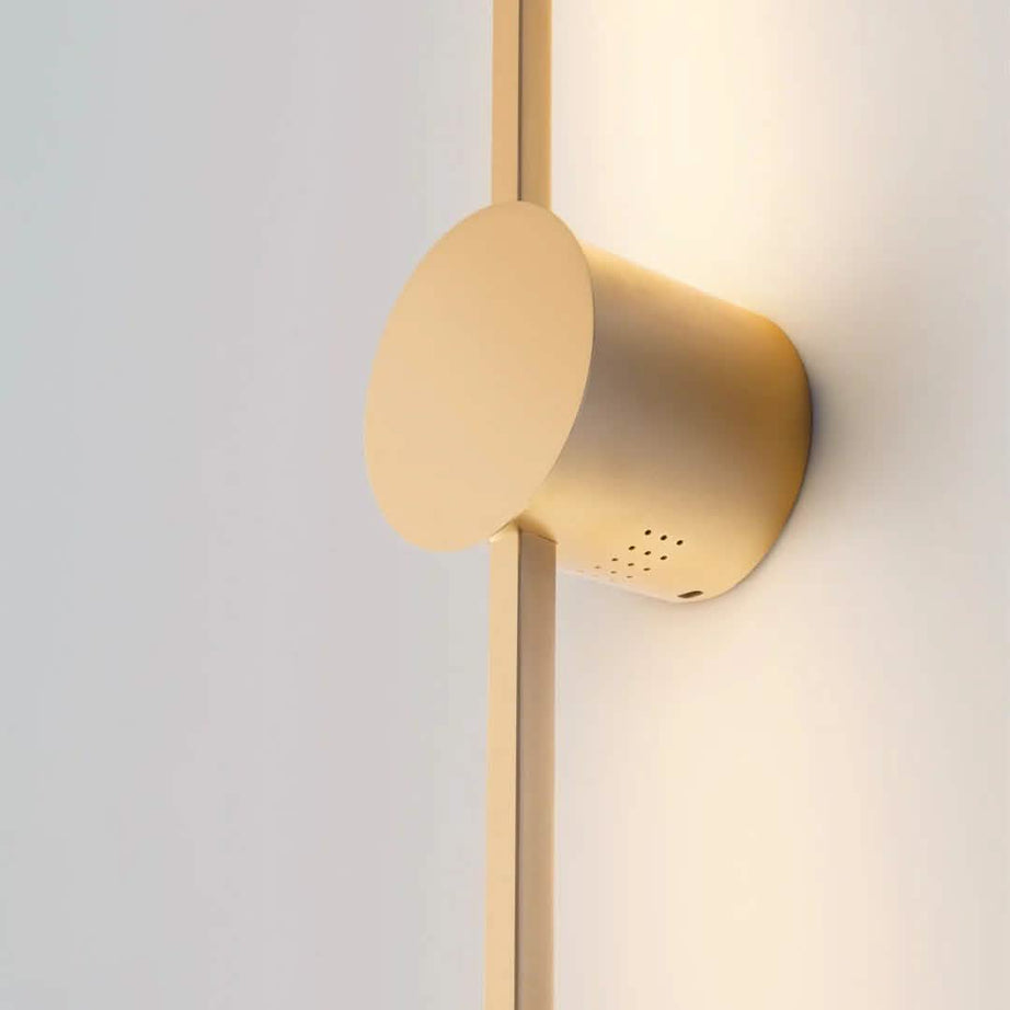 أبليك حائط معدن، 120*10 سم