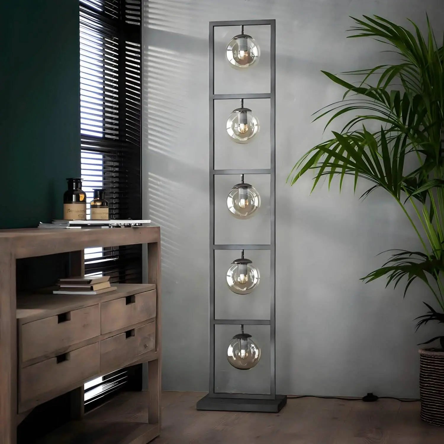 أباجورة أرضية ستيل، 37*170 سم