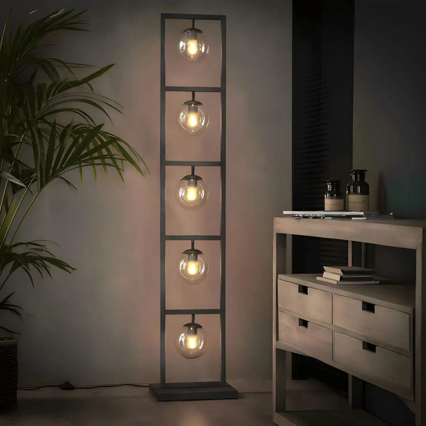 أباجورة أرضية ستيل، 37*170 سم