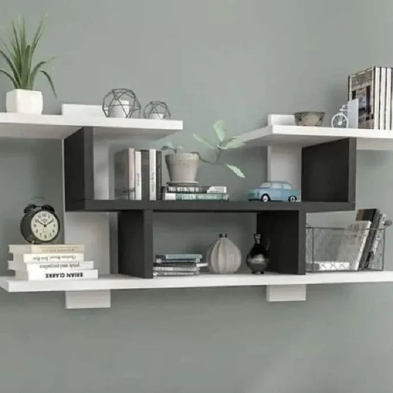 وحدة أرفف ام دي اف، 110*15*33 سم