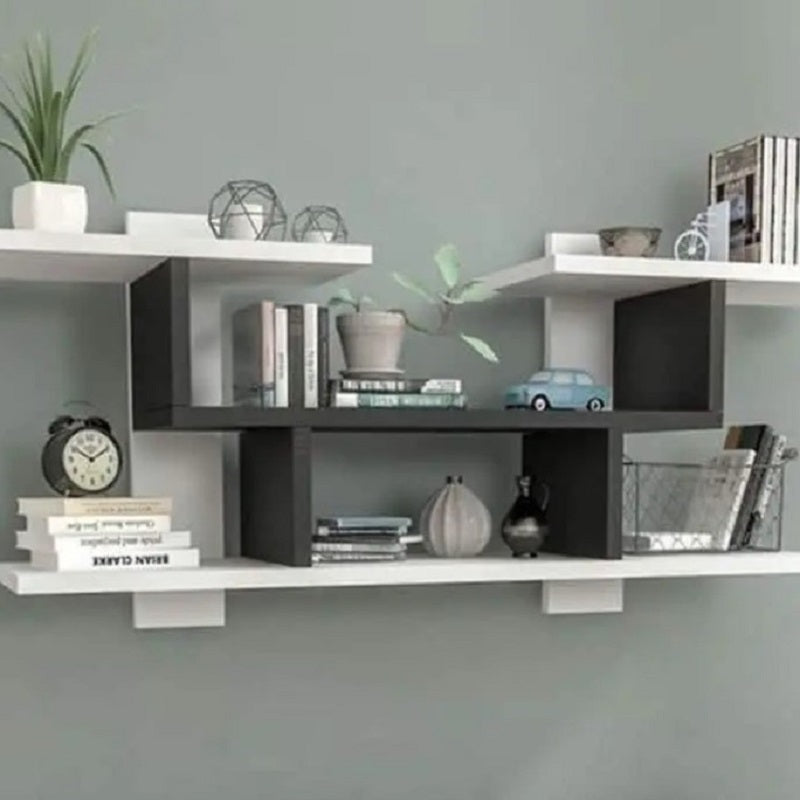 وحدة أرفف ام دي اف، 110*15*33 سم