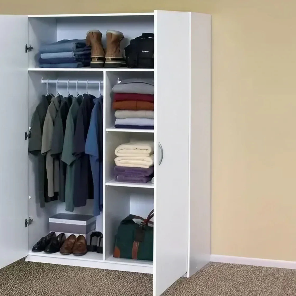 دولاب خشب ام دي اف، 100*50*195 سم