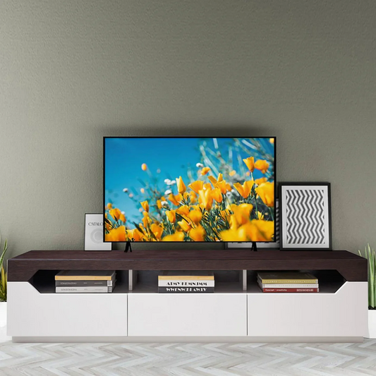 ترابيزة تليفزيون خشب ام دي اف، 160*30*40 سم
