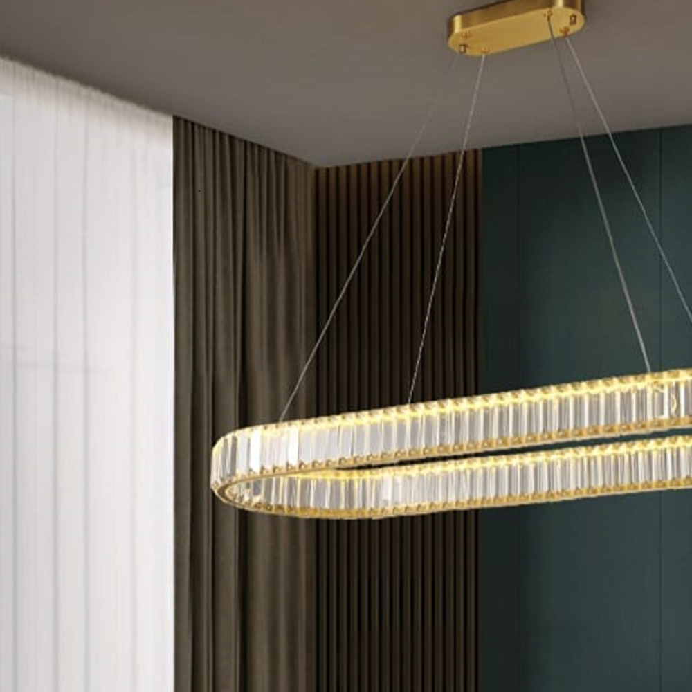 نجفة ستيل، 22*60 سم- ذهبي