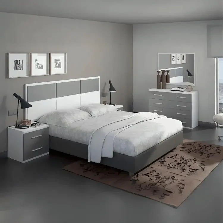 غرفة نوم، خشب ام دي اف - 3 قطع