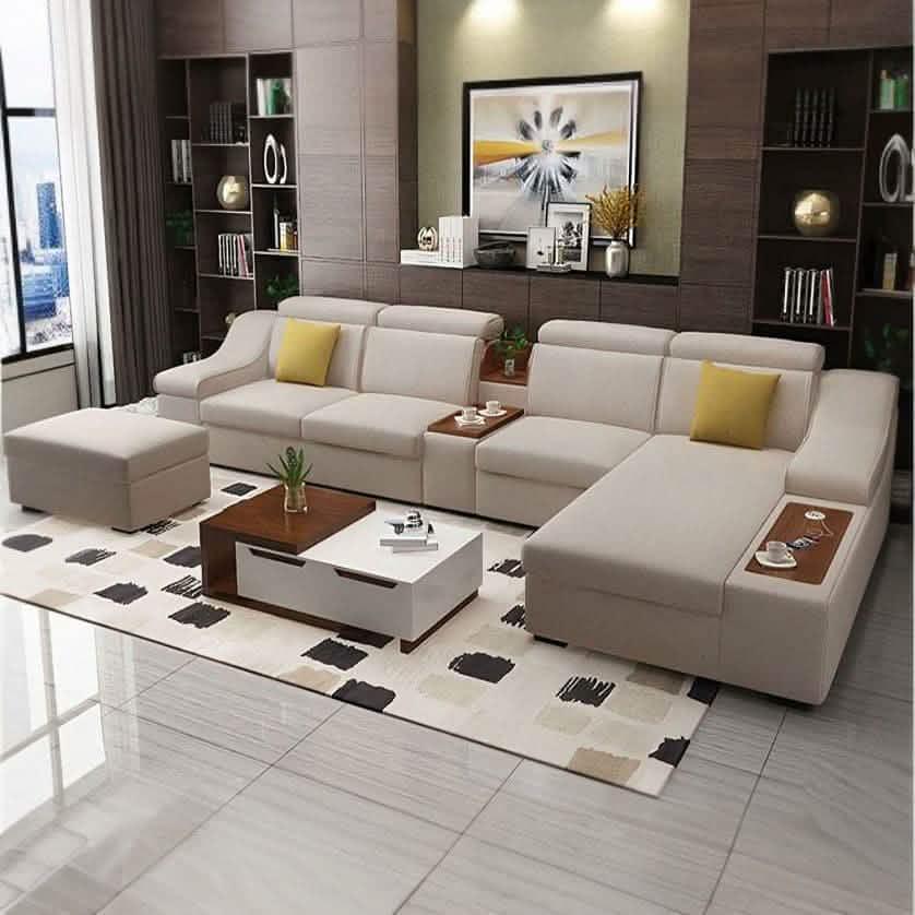 ركنة خشب زان، 400*200*80*75 سم