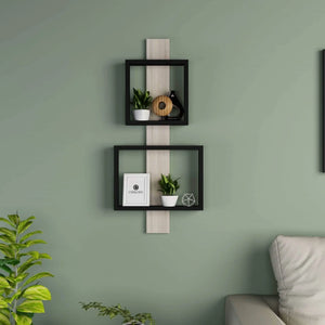 وحدة أرفف ام دي اف، 40*10*90 سم