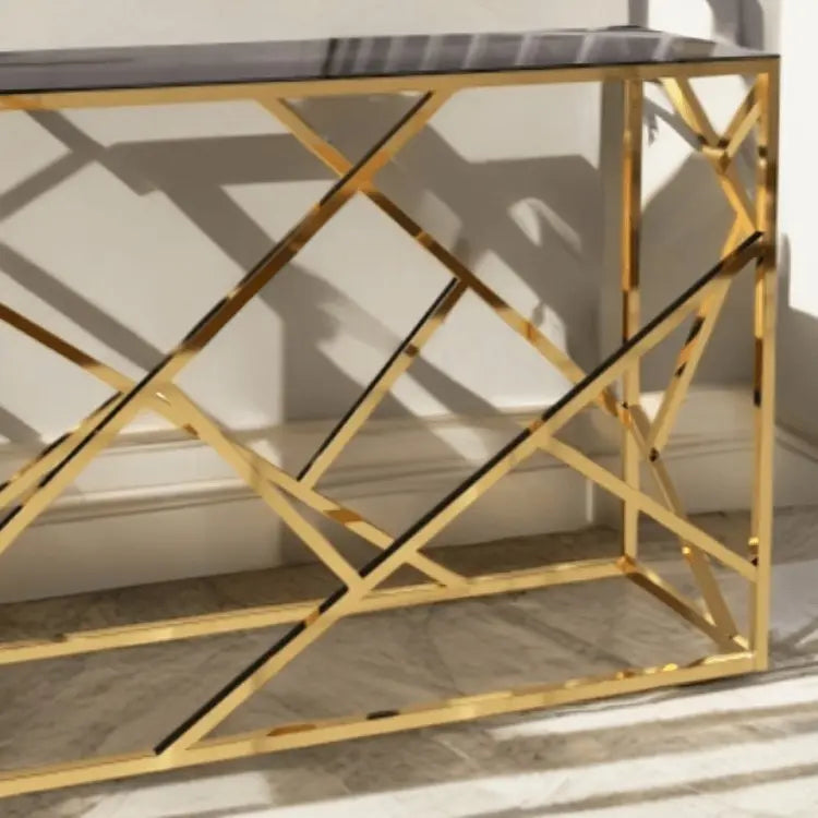 كونسول ستيل بمرايا، 120*40*90 سم