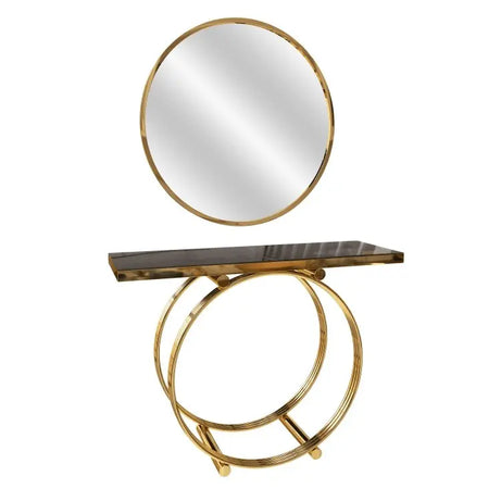 كونسول ومرايا ستيل، 120*40*90 سم