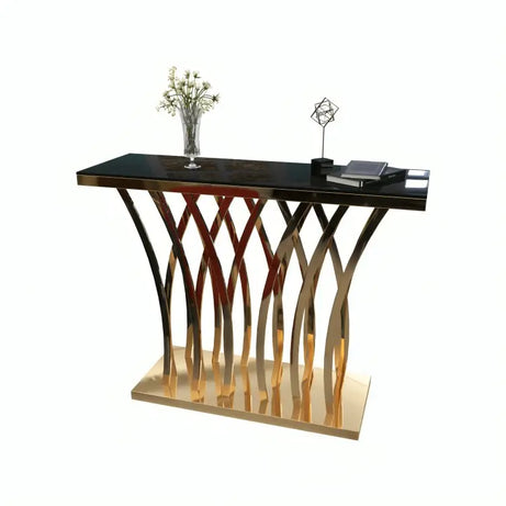 كونسول ذهبي 40*120*90 سم - RAX88 - Homix