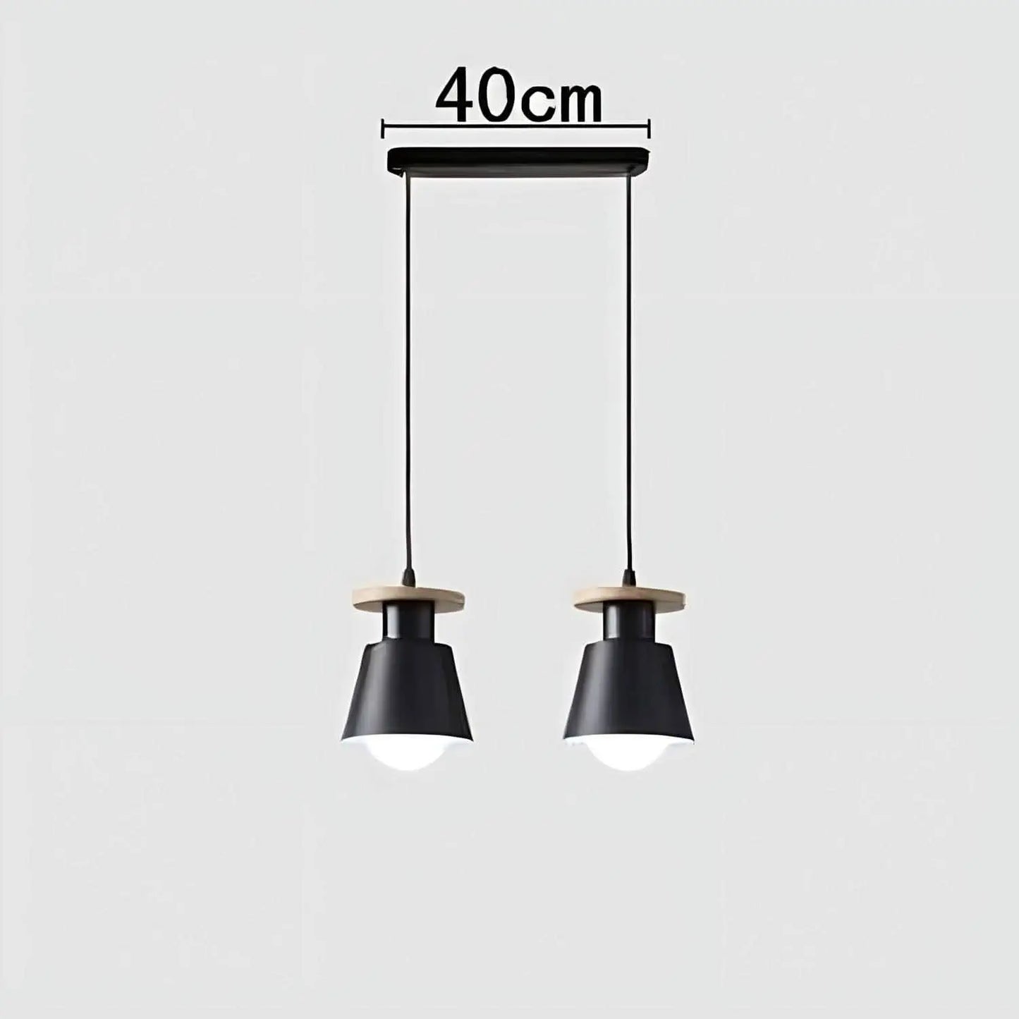 اضاءة سقف معدن و خشب 40*134*14 سم - YLG107 Y-Lights