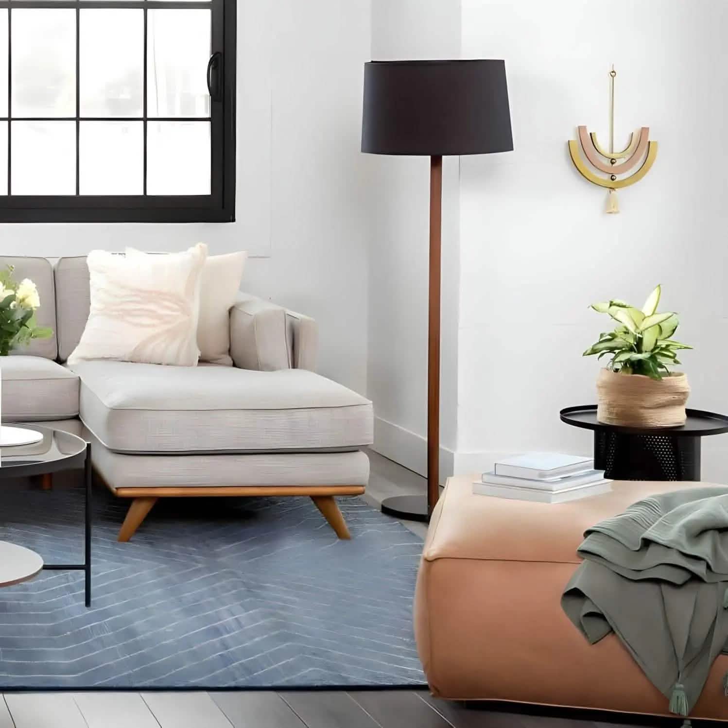 أباجورة ارضية خشب، 40*165 سم