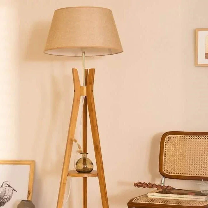 أباجورة أرضية خشب، 40*165 سم