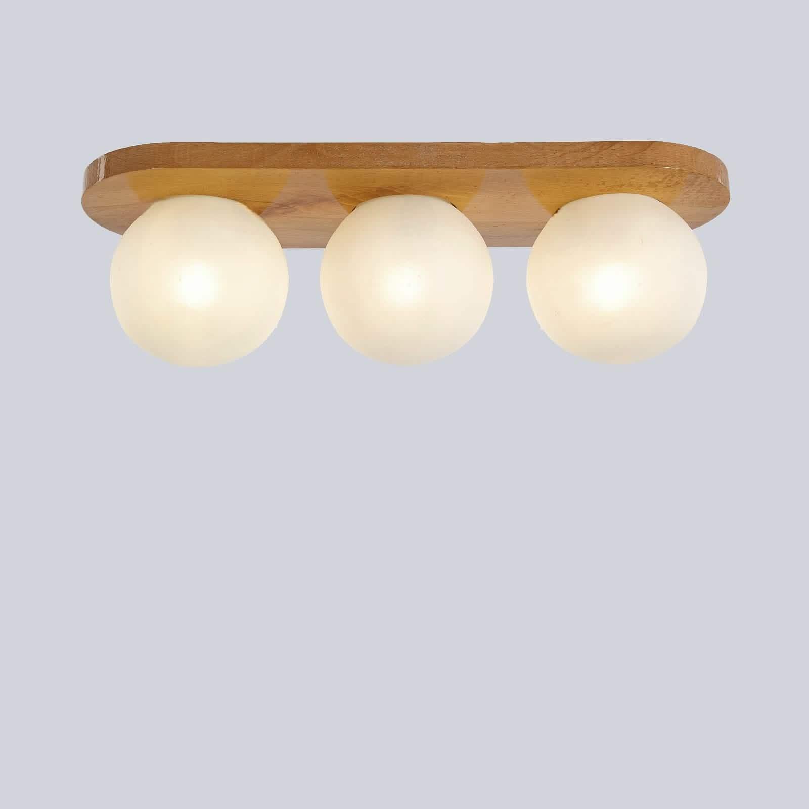 نجفة خشب زان، 48*17 سم