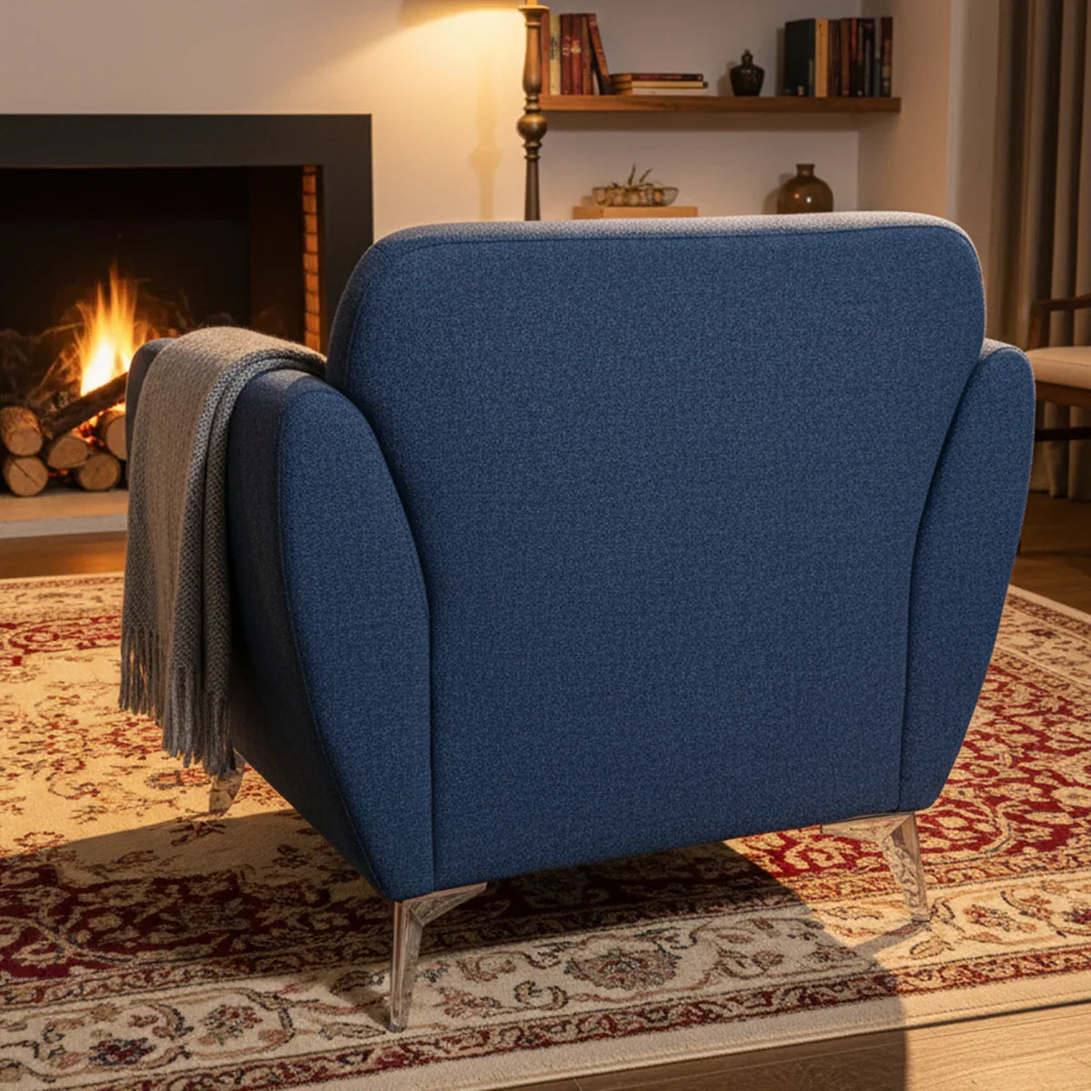 كرسي فوتيه خشب زان