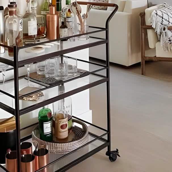ترابيزة تقديم معدن 80*40*100 سم - RON218 Royal Iron