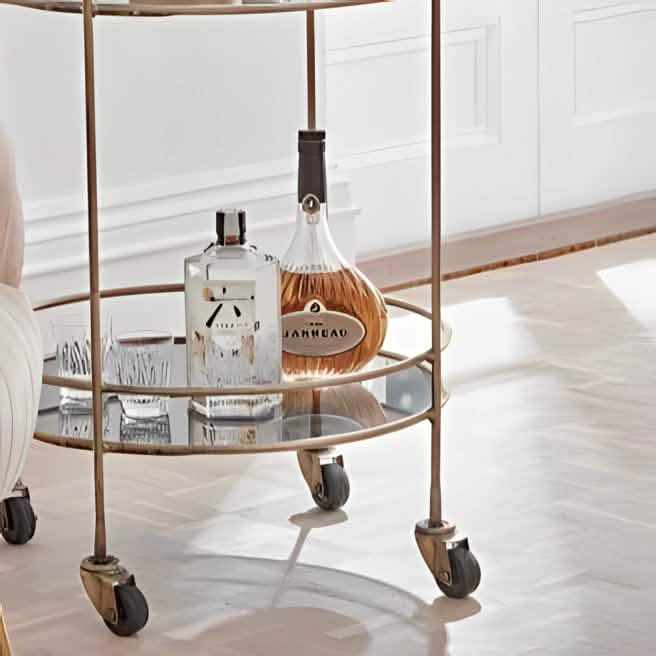 ترابيزة تقديم معدن 50*50*90 سم - RON216 Royal Iron