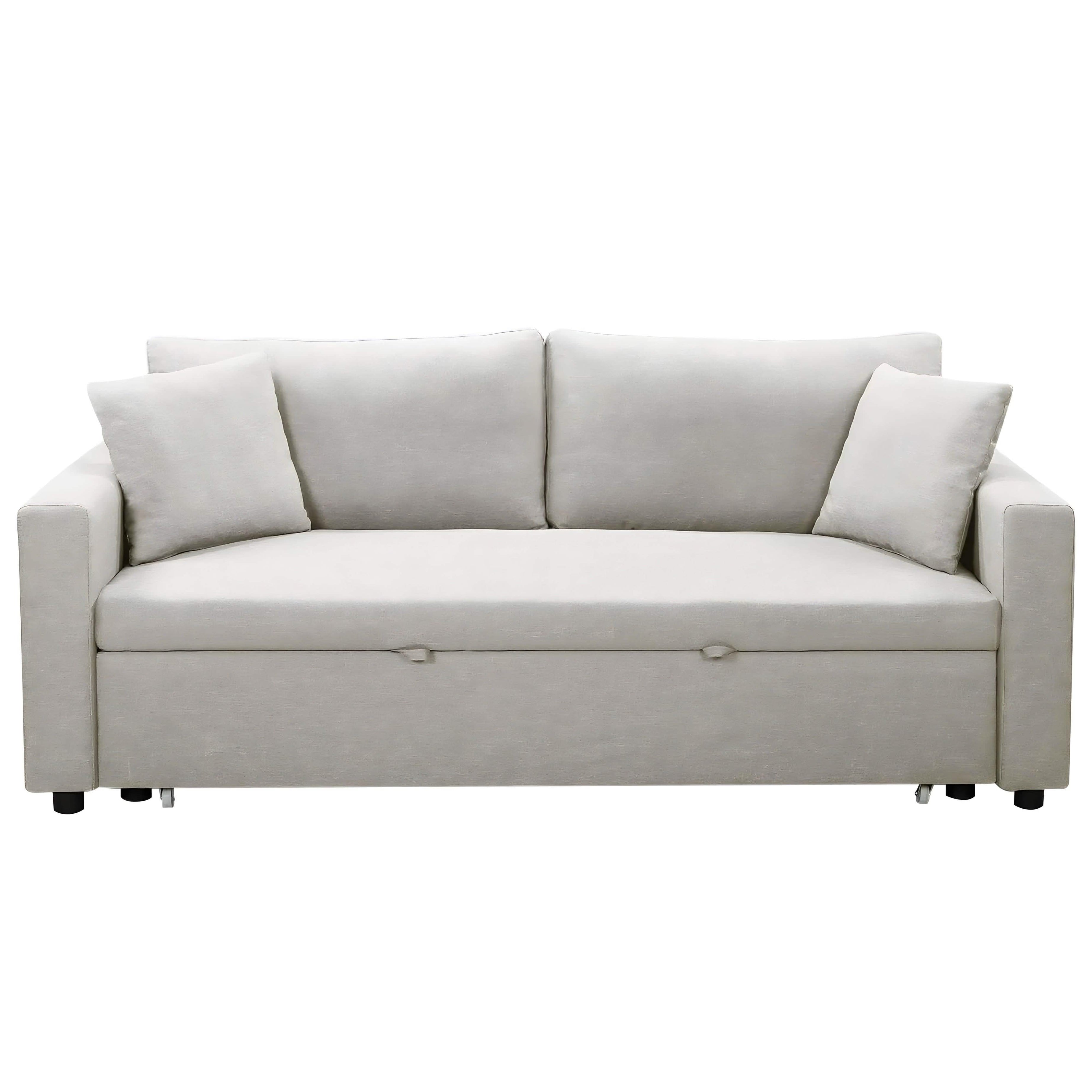 كنبة سرير خشب زان 200*85*70 سم - MAS67 Al-Masa