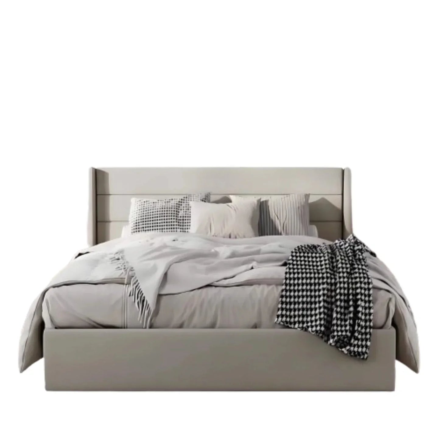 سرير كوين خشب كونتر، 150*195*120 سم