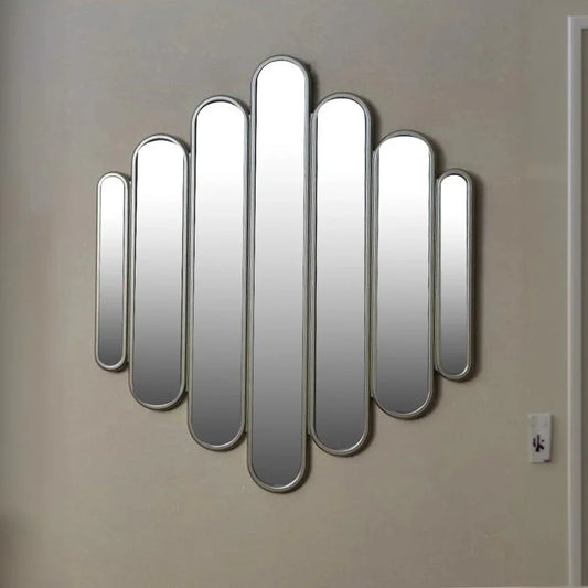 مرايا حائط بإطار خشب ام دي اف،75*2*87 سم