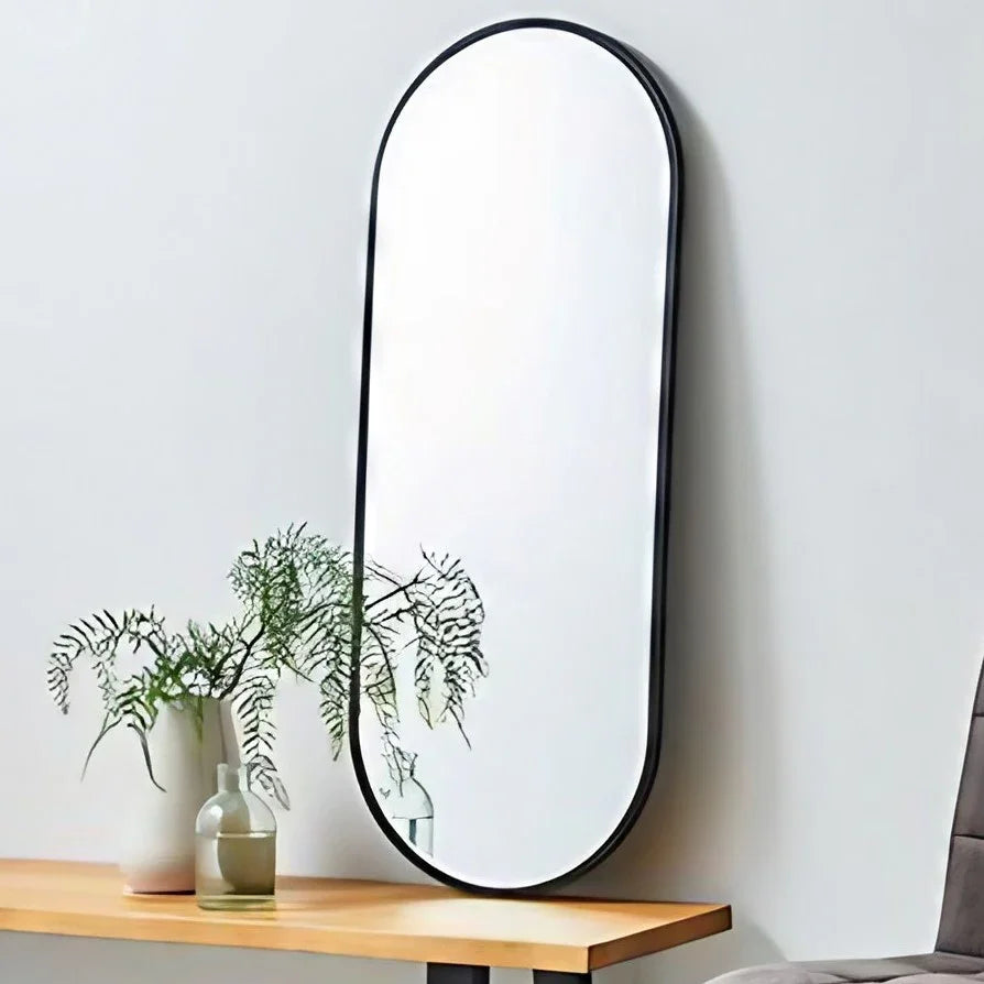 مرايا بإطار خشب ام دي اف، 30*2*70 سم