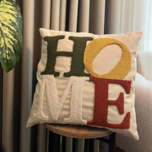 كوشن مكرمية قطن، 40*40 سم