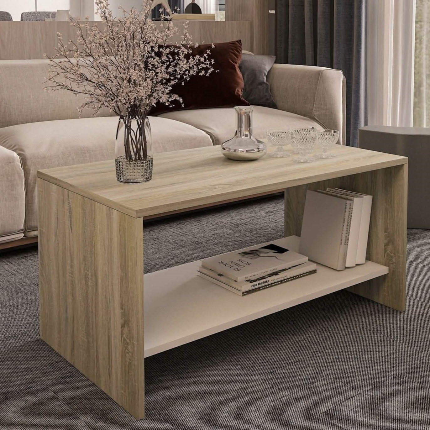 ترابيزة قهوة ام دي اف، 90*50*45 سم