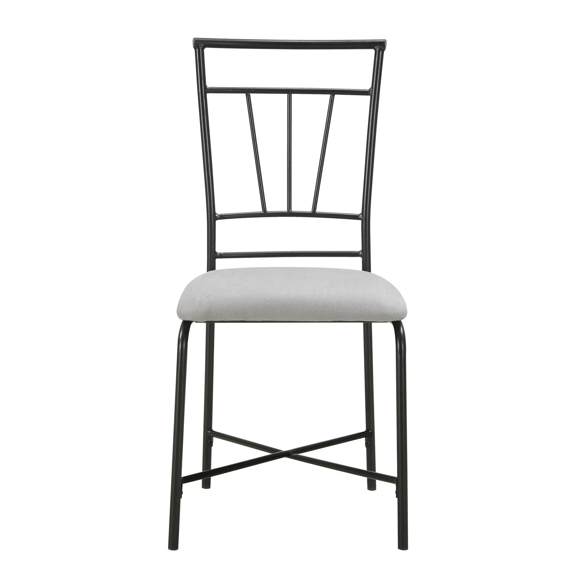 سفرة معدن و زجاج مع 4 كراسي - RON309 Royal Iron