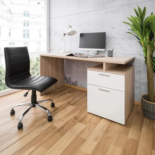 مكتب خشب ام دي اف، 120*50*80 سم