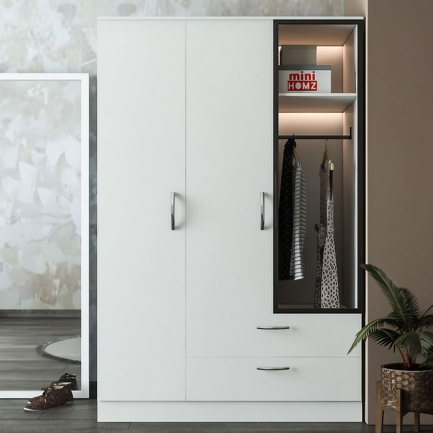 دريسينج خشب ام دي اف أسباني، 120*54*200 سم