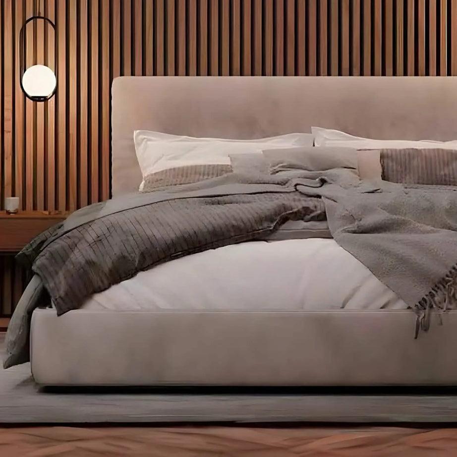 سرير سوبر كينج خشب كونتر، 180*195*110 سم