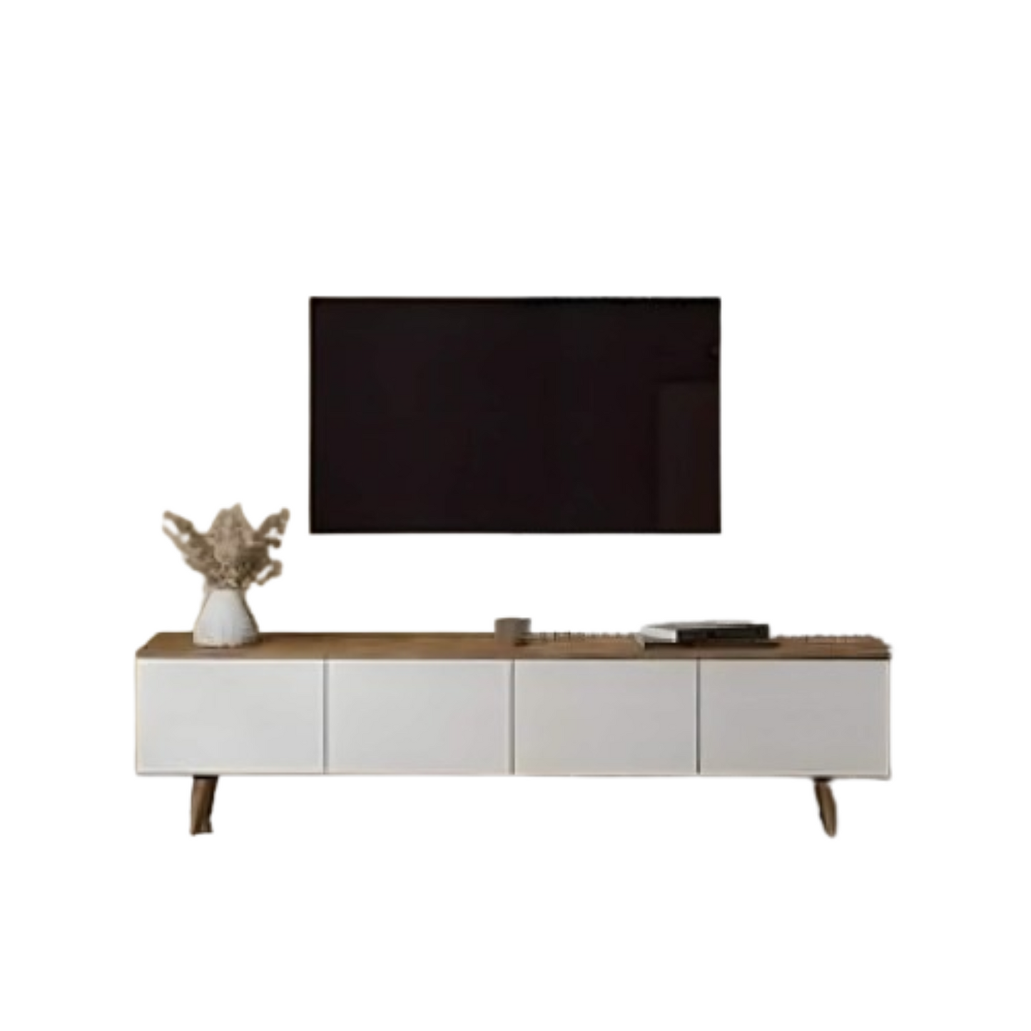 ترابيزة تليفزيون خشب ام دي اف، 180*30*40 سم