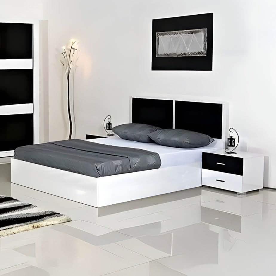 غرفة نوم كاملة، خشب ام دي اف- 5 قطع