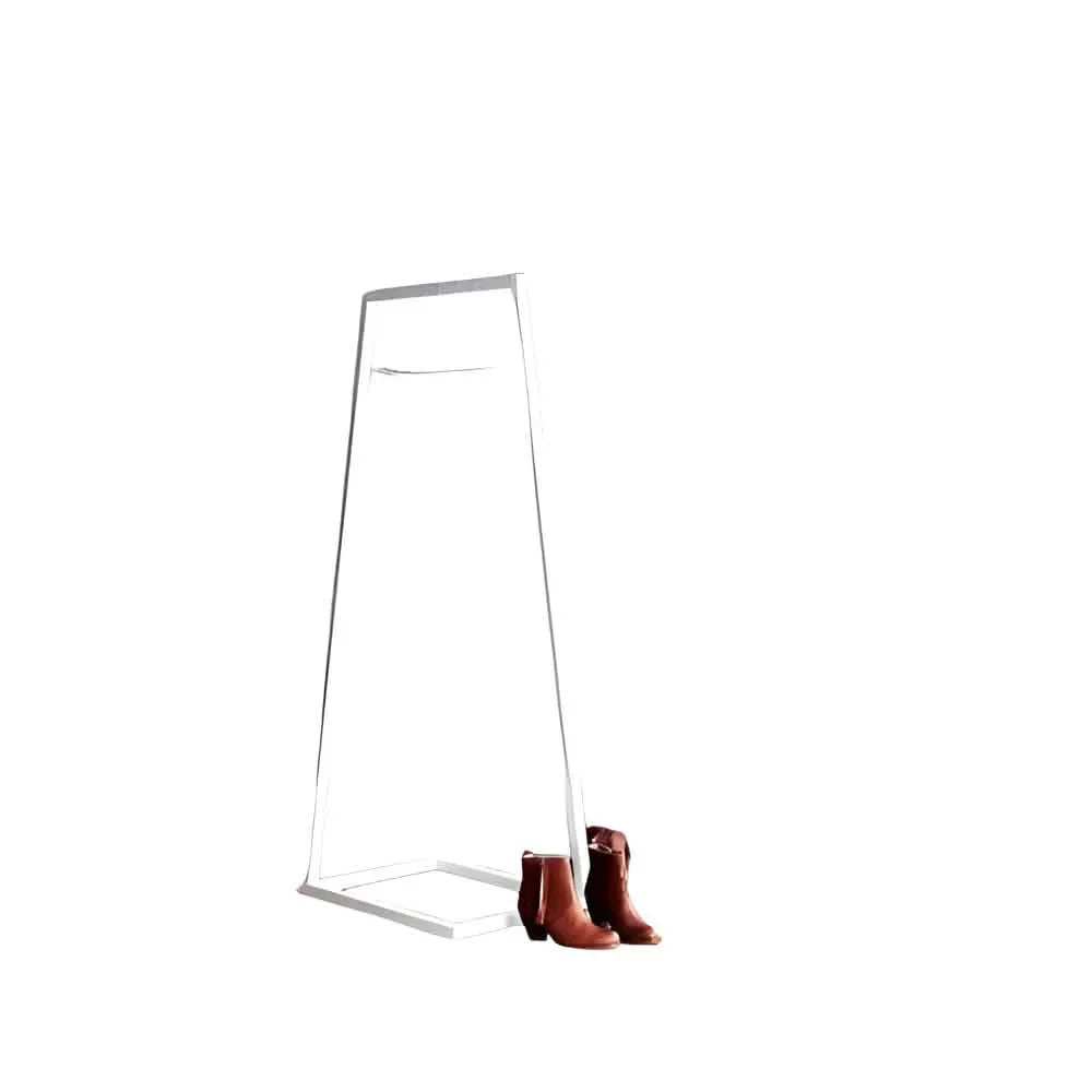علاقه ملابس معدن أبيض 50*50*150 سم - RON255 Royal Iron