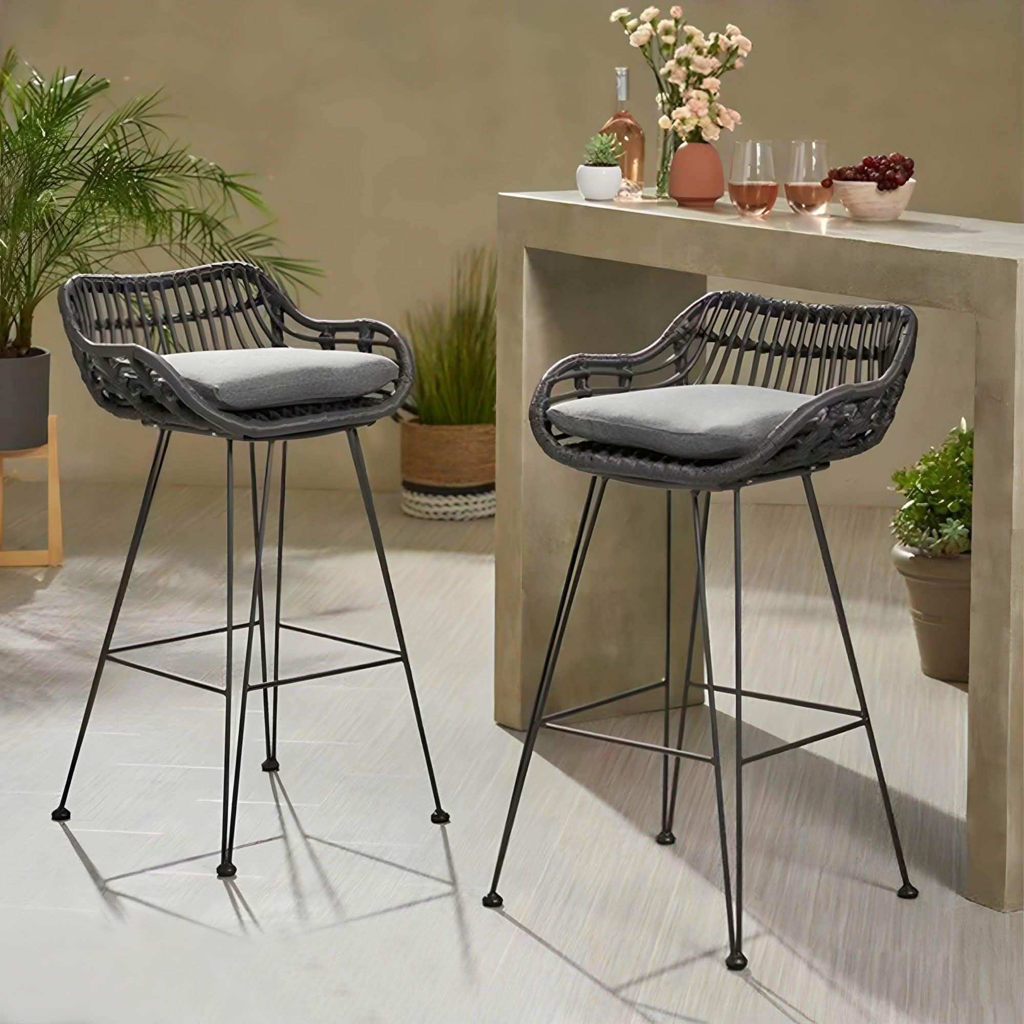 كرسيين راتان 50*60*93 سم - OSR5 Oscar Rattan