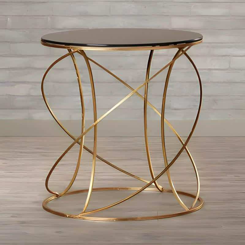 ترابيزة جانبية زجاج 50*65 سم - RON60 Royal Iron