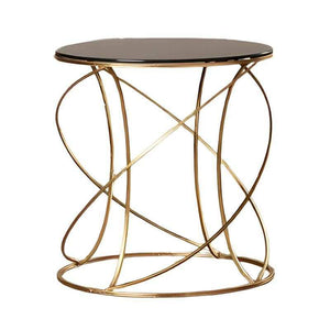 ترابيزة جانبية زجاج 50*65 سم - RON60 Royal Iron
