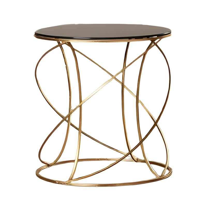 ترابيزة جانبية زجاج 50*65 سم - RON60 Royal Iron