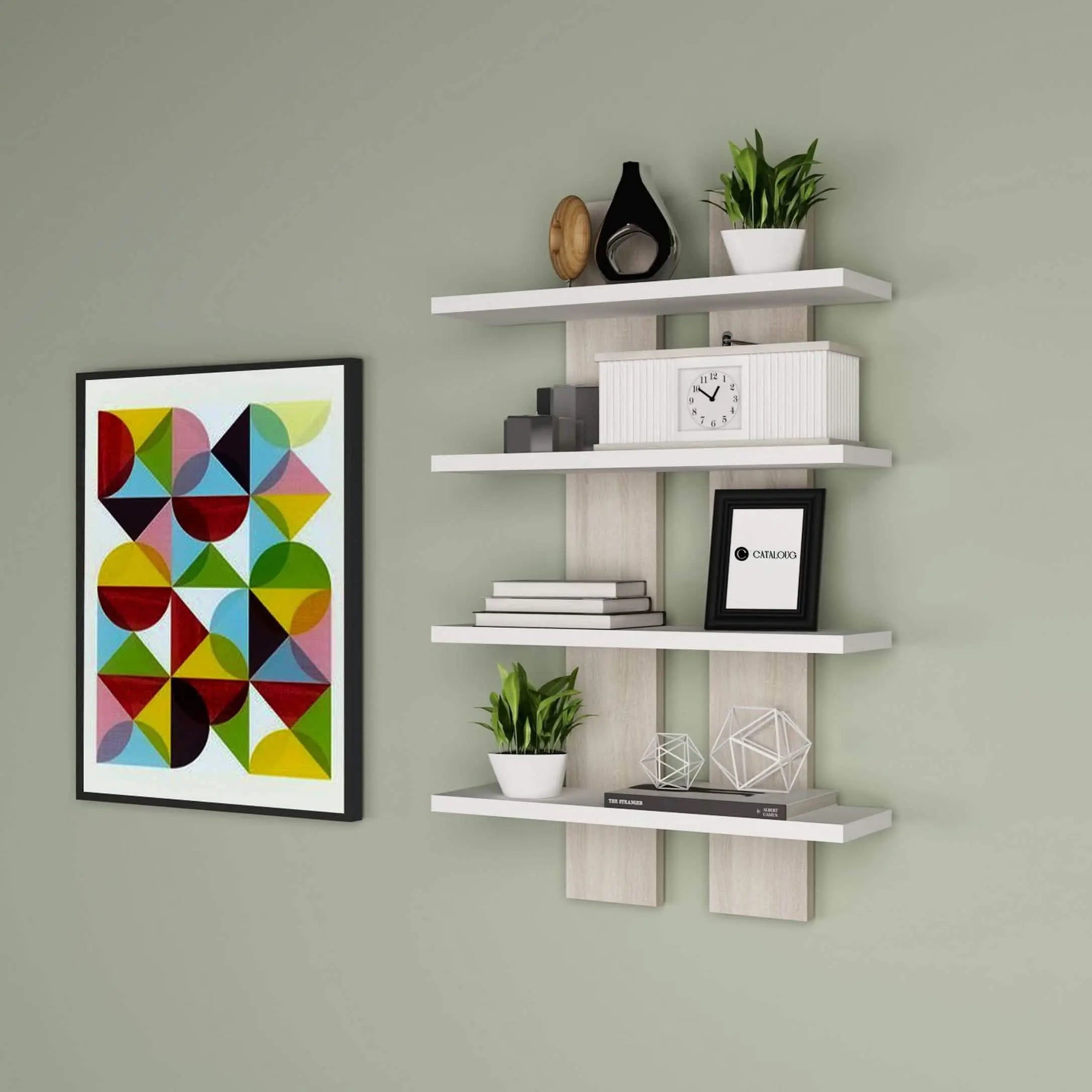 رف ام دي اف، 50*15*80 سم