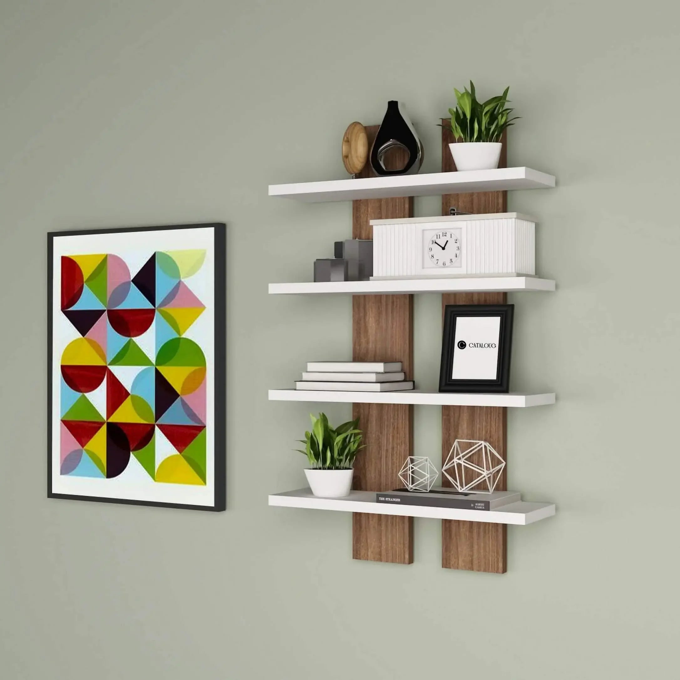 رف ام دي اف، 50*15*80 سم