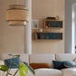 نجفة معدن و قماش 50*50 سم - YLG55 Y-Lights