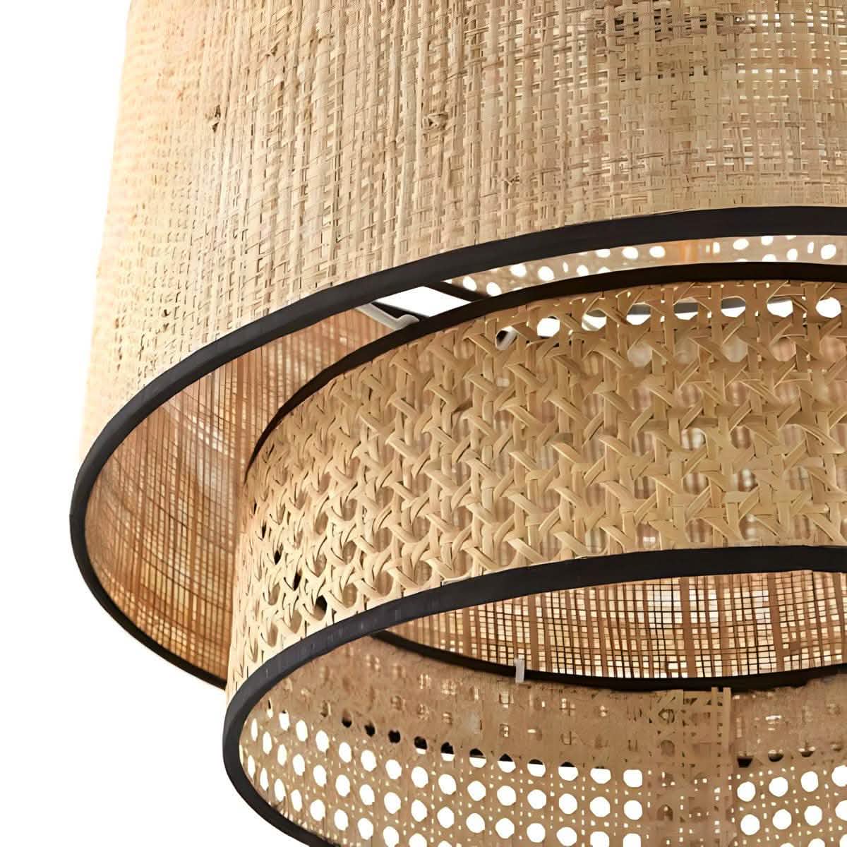 نجفة ستيل و قماش، 50*50 سم