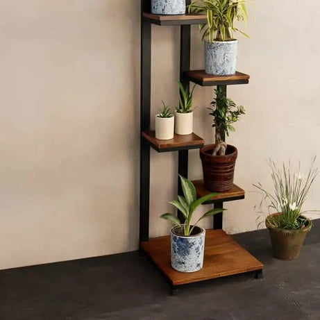 وحدة تخزين بأرفف خشبية 50*50*150 سم - CH295 - Homix