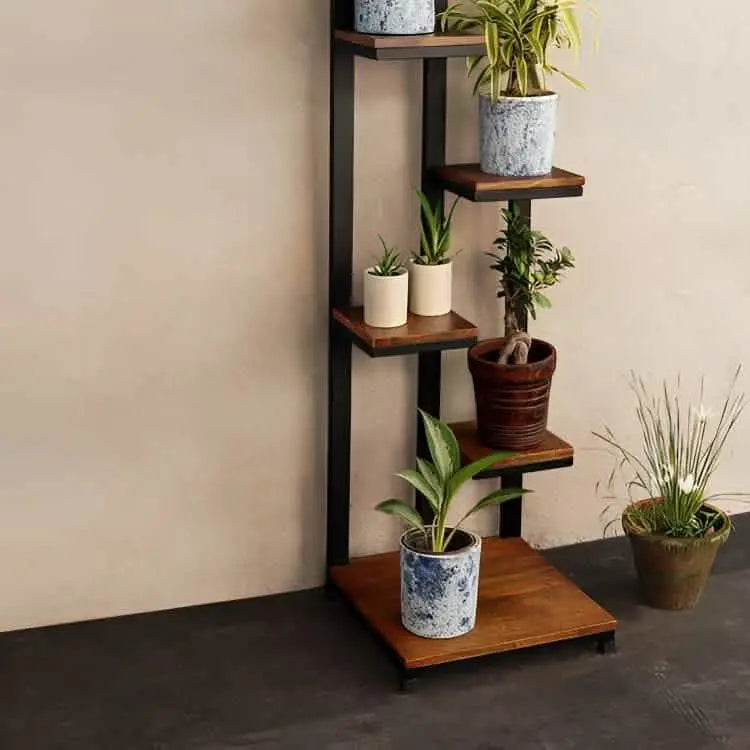 وحدة تخزين بأرفف خشبية 50*50*150 سم - CH295 - Homix