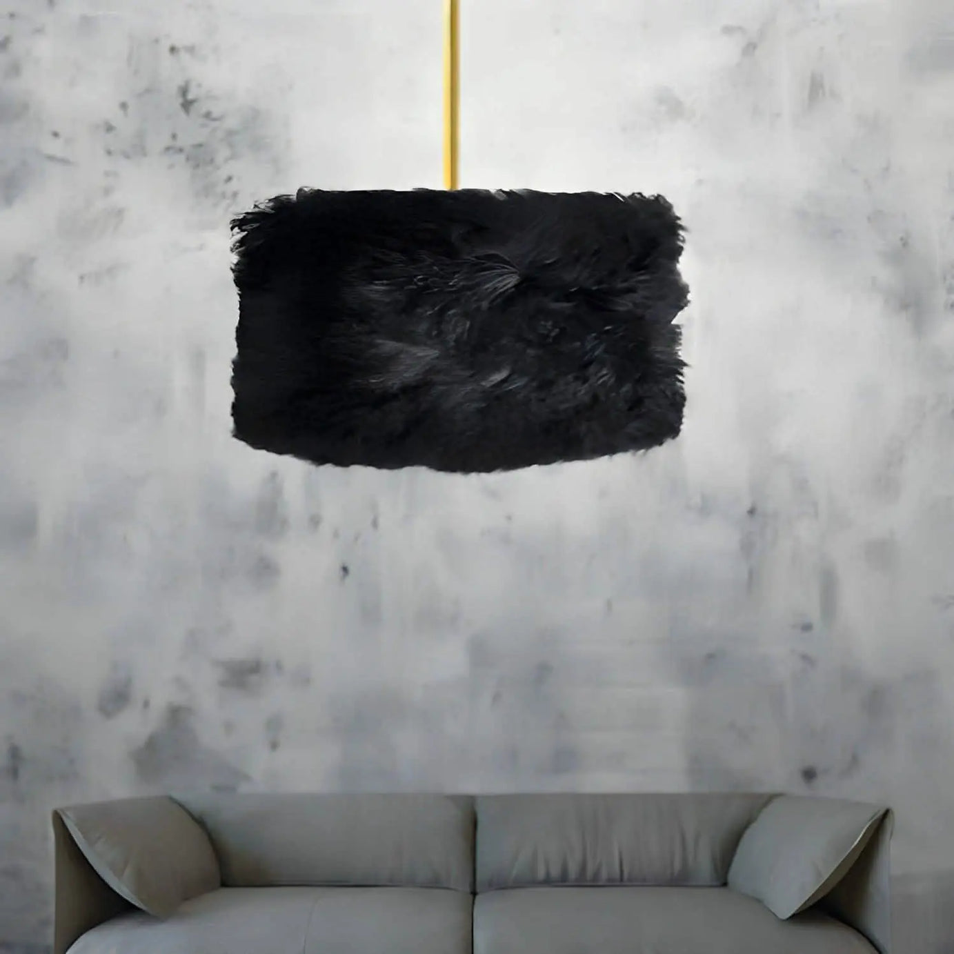 نجفة سقف معدن و قماش 50*65 سم - YLG242 Y-Lights