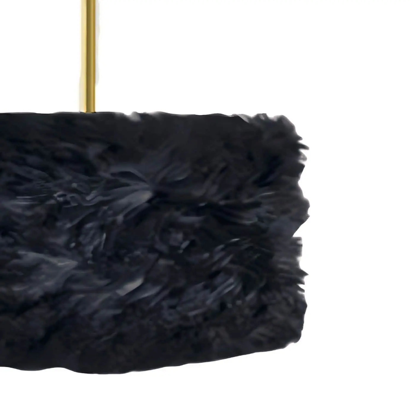 نجفة سقف ستيل و قماش، 50*65 سم