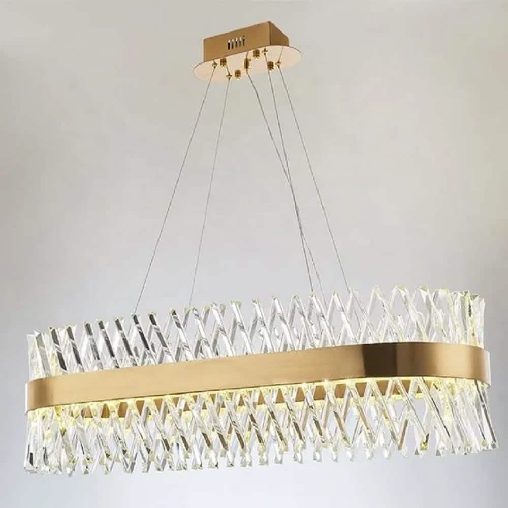 نجفة ستيل، 100*100 سم- ذهبي