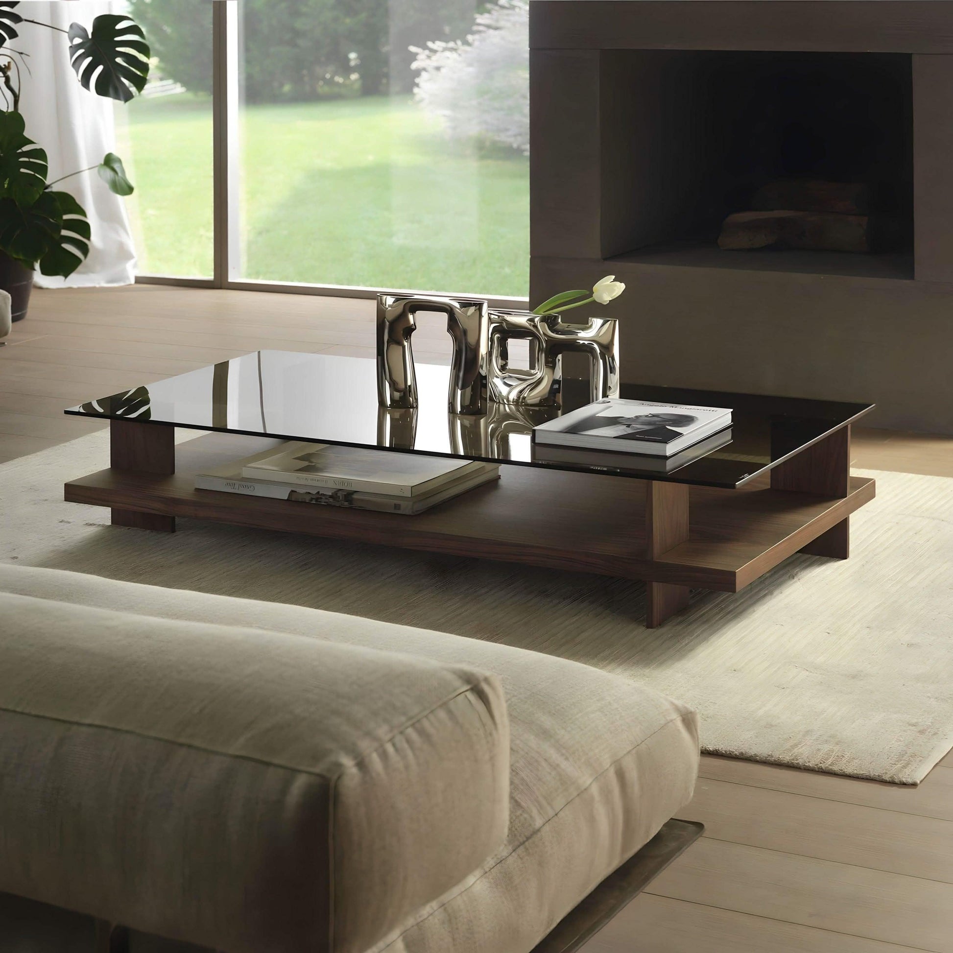 ترابيزة قهوة 90*50*42 سم - BAL92 El Batal Furniture