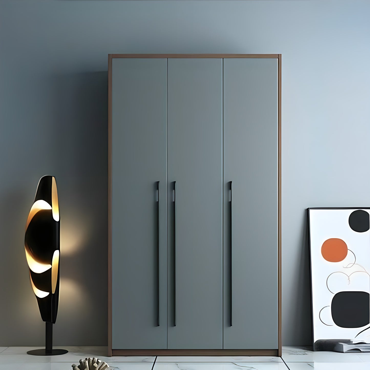 دولاب خشب ام دي اف، 120*40*200 سم