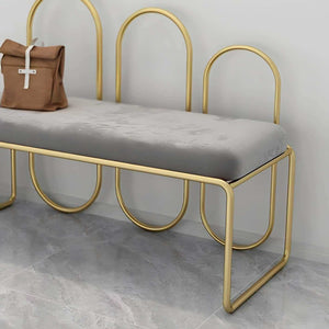 بانكيت معدن ذهبي 120*50*100 سم - RON117 Royal Iron